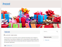 Tablet Screenshot of prezent.com